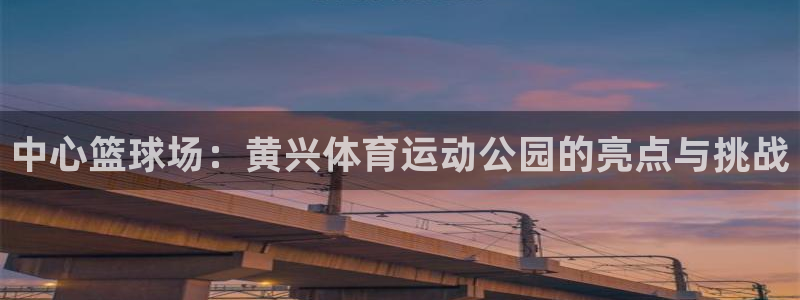 球速体育：中心篮球场：黄兴体育运动公园的亮点与挑战